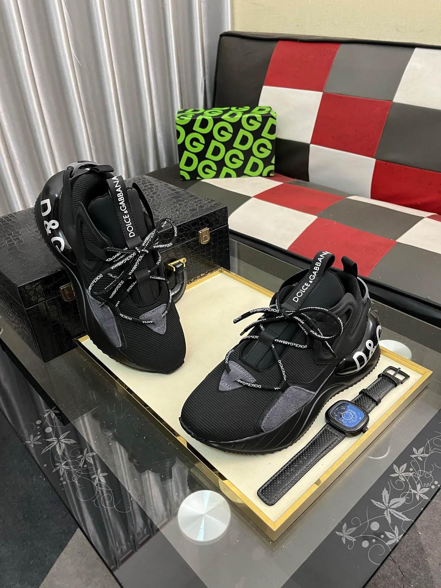 Men's men's shoes 💰540⌚️⌚️【DG～】couple casual shoes 2025z cabinet sales simultaneously 🔶Size: 35-46#️⃣ 🔷5 colors🔜The upper is made of multi-material splicing➕Mesh lining, comfortable and breathable, sole: original comfortable and wear-resistant outsole, ⚠️real thing📱photographed🎬real thing is better📢📢📢